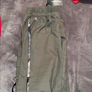 Khaki pocket detail pretty little thing cargo